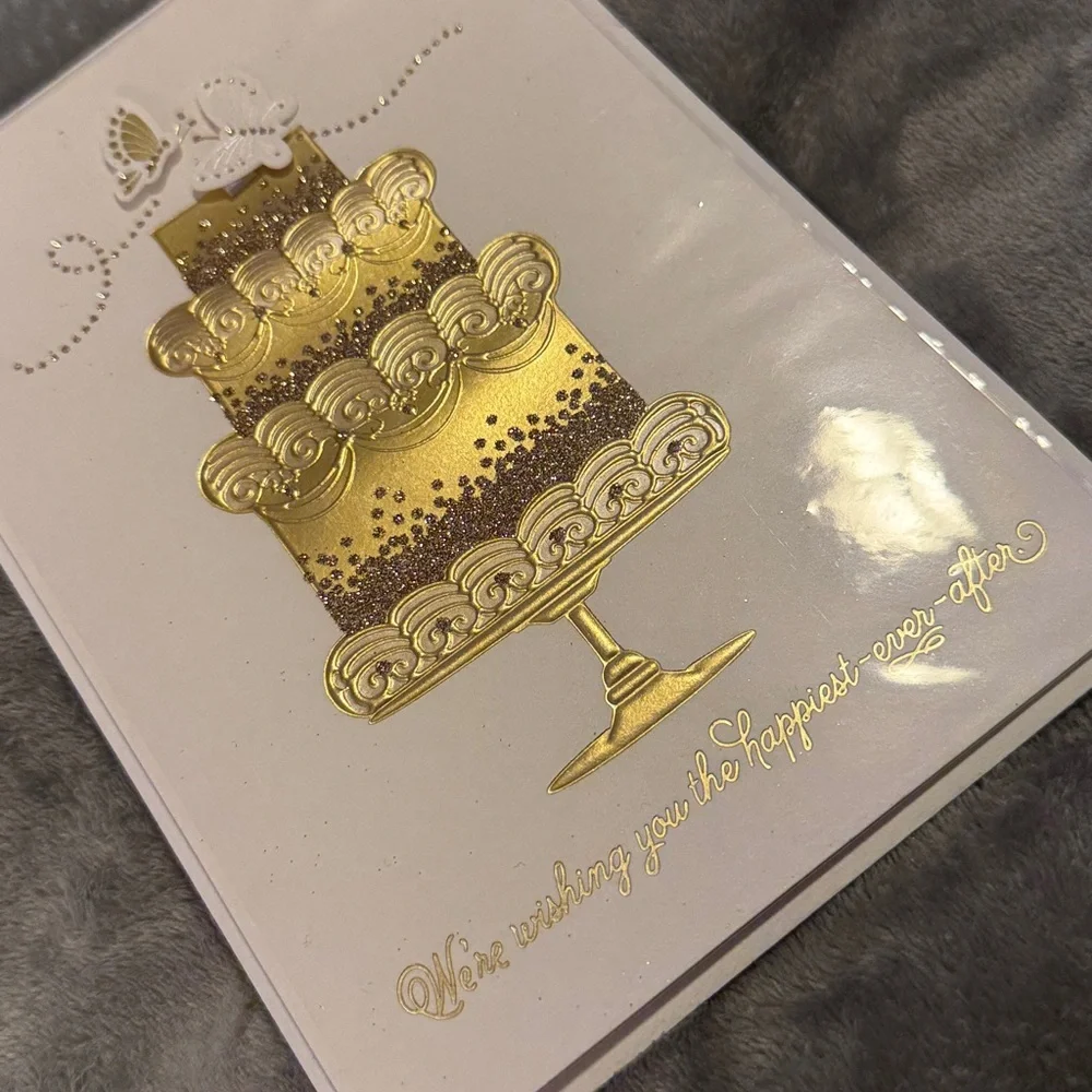 🌻 2 Hallmark Wedding Cards NWT